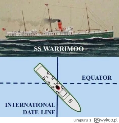 uirapuru - Pasażerski parowiec SS Warrimoo spokojnie przemierzał wody środkowego Pacy...