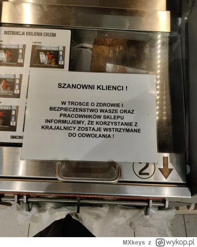 MXkeys - Jak myślicie, do czego musieli posunąć się klienci, że taka kartka i wyłącze...