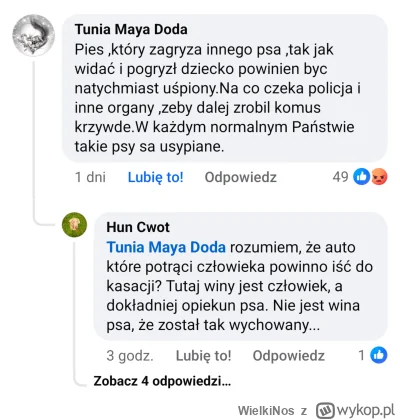 WielkiNos - Jak myślą psiary.

#psiarze #bekaztwitterowychjulek #podludzie