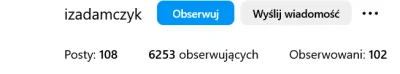 rodnekr - Nie wiem czy te 6 k obserwujących to na poważnie, czy to po prostu profile ...