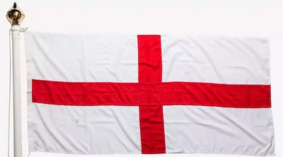 burana - Korporacja zastąpiła symbol narodowy Anglii taki jak tutaj na swoja 'zabawną...