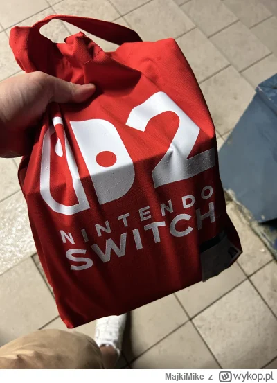 MajkiMike - #nintendoswitch i po nocnej premierze :)