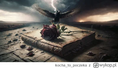kochatopoczeka - #aiart 
#stablediffusion
#nocnepromptowanie 

książka, róża, ptak i ...