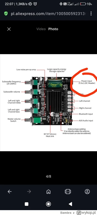 Bambrx - #elektronika #audio #druciarstwo #mechanika #elektryka #diy 

Witam. Potrzeb...