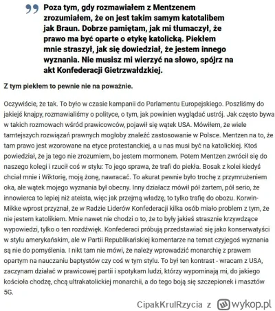 CipakKrulRzycia - #bekazkonfederacji #konfederacja #mentzen #polityka
Tak mi się tera...