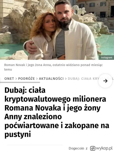 Dogecoin - #breakingnews #kryptowaluty #morderstwo #masakrawdubaju #dubaj #milioner
S...