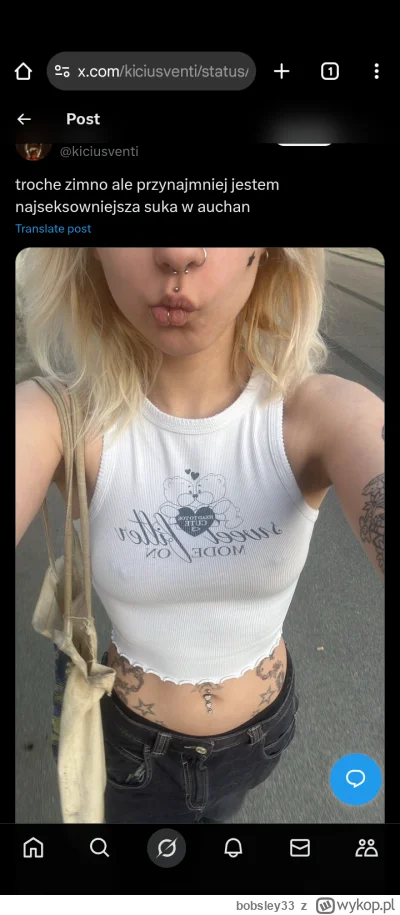 bobsley33 - #p0lka 5/10 myśli że jest modelką xD 
Do czego wy doprowadził iście sperm...