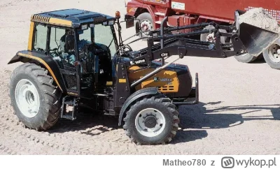 Matheo780 - Przegubowy ciągnik Valmet  serii X z końca lat 90., oparty na serii Mezzo...