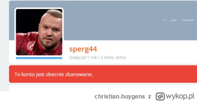 christian-huygens - Amadeusz @Potifara Rybica znowu obsrał się @sperg44 

Grzybica wr...