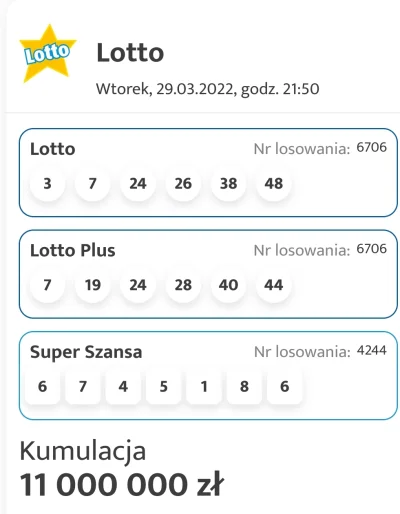 Arakello - @Polejmnie: jak już żyjeszw przeszłości to puszczaj lotto wieczorem bo te ...