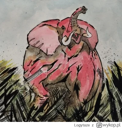 Logytaze - Zaległy świniak.

#tworczoscwlasna #rysujzwykopem #sztuka #art #inktober #...