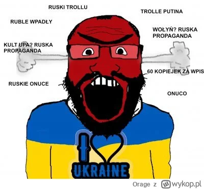 Orage - Ale ukraińskich trolli dzisiaj wysypało ( ͡° ͜ʖ ͡°)
#ukraina