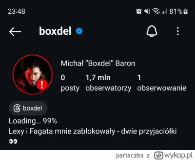 partaczka - I kolejny opis wleciał... 
"A zosia to mi piórnik ukradłaaaa"
#boxdel #fa...