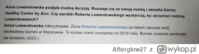 Afterglow27 - #lewandowski #bachata #annalewandowska

Czy zarobki Roberta wystarczą? ...