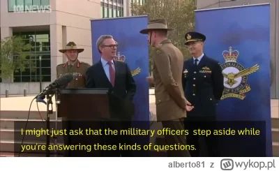 alberto81 - Sytuacja z 2019 roku:
Naczelny Dowódca Sił Zbrojnych Australii zapytał Mi...