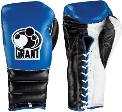 Kopyto96 - Tak wyglądają prawdziwe rękawice do zawodowego boksu. Nawet w wadze ciężki...