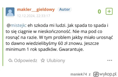 maniek74 - @mirko_anonim ten typ ma coś z deklem albo leci na jakiś opiatach ( ͡° ͜ʖ ...
