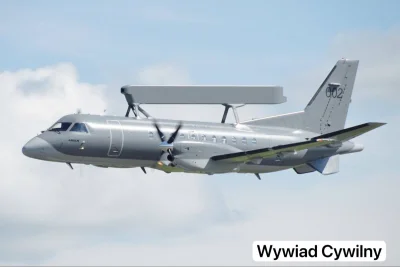 smooker - #samoloty #polska #wojsko #wojna 

Saab 340 AEW dla Polski.

Za kilka tygod...