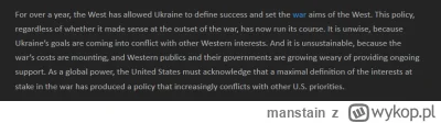 manstain - I CYK  wlasnie konczy sie poparcie Ukraine w USA. Pochodzi z Council on Fo...