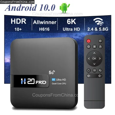 n____S - ❗ HONGTOP H20PRO TV Box WiFi6
〽️ Cena: 21.81 USD
➡️ Sklep: Aliexpress

Bezpo...