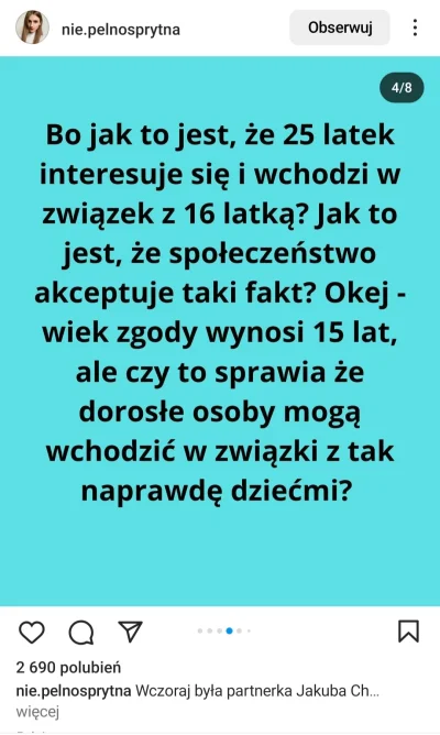 pieknylowca - Jej nick idealnie ją opisuje. "Jak śmiesz ty brudny pedofilu umawiać si...