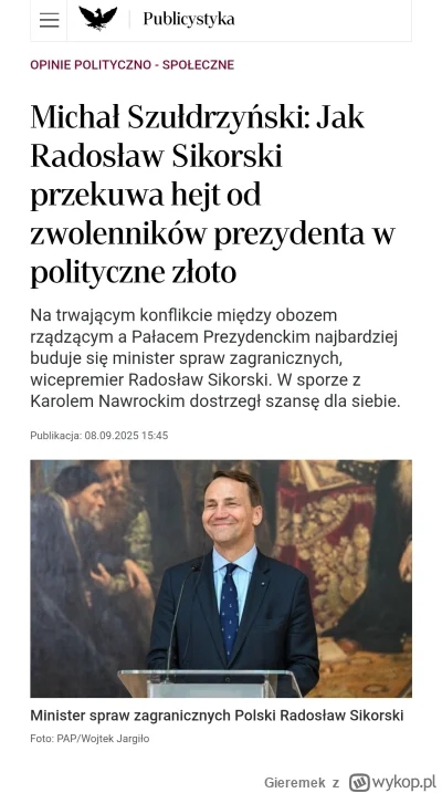 Gieremek - Dzień dobry! (｡◕‿‿◕｡)

Do poczytania w ten piękny wtorkowy poranek:
https:...