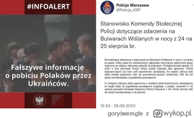 gorylwemgle - @MurLand: Mam nadzieję, że sprostujesz swoją wypowiedź skoro w incydenc...