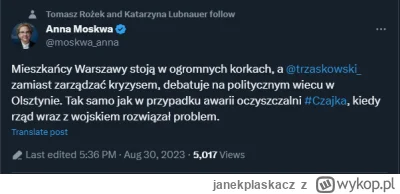 janekplaskacz - @JAn2: 
A tu kolejny pisior robiący #!$%@?ę z logiki: