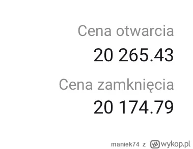 maniek74 - @Uncontrollable24 pozamykane, bo nabrałem więcej niż pierwotnie planowałem...
