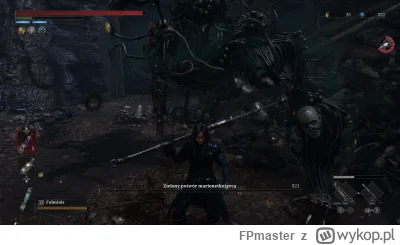 FPmaster - #liesofp #darksouls #gry  #!$%@?, ale ten boss był trudny xD Pierwsza faza...