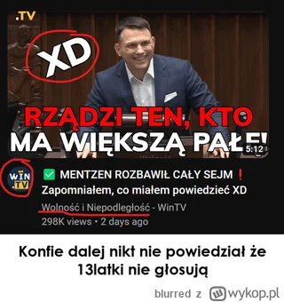 blurred - #bekazkonfederacji #polityka #polska #heheszki