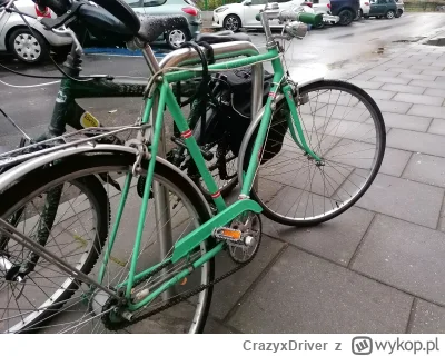 CrazyxDriver - Fajny rowerek dzisiaj spotkałem w Krakowie. Kolor jest genialny, ale n...