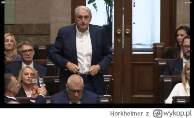 Horkheimer - "Słowa ministra Ziobry wydawały się szokujące. Obecny na sali plenarnej ...