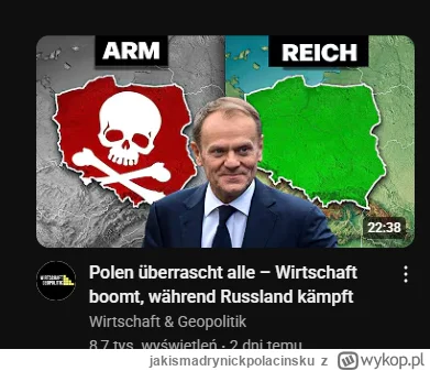 jakismadrynickpolacinsku - Jak ktoś przebywa sobie na "niemieckim" YT w tematyce poli...