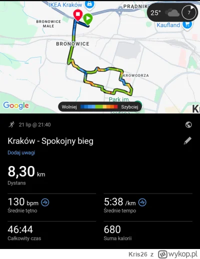 Kris26 - 22 073,39 - 13,05 - 8,30 = 22 052,04

Dwa zaległe treningi. Poniedziałkowo r...