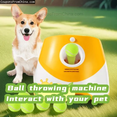 n____S - ❗ Dog Launcher Automatic Dogs Chase Toy Tennis Throwing Machine
〽️ Cena: 38....