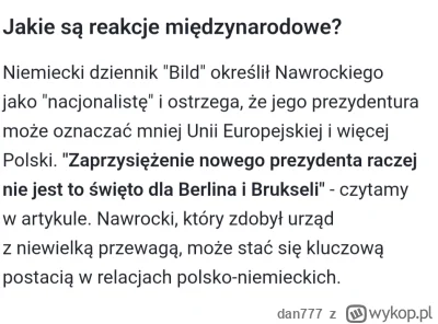 dan777 - #polityka 
Ojejku, smuteczek. Na zachodzie zaniepokojoni, że w Polsce wygrał...