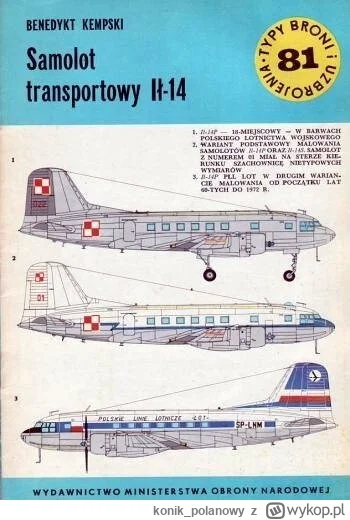 konik_polanowy - 344 + 1 = 345

Tytuł: Samolot transportowy Ił-14
Autor: Benedykt Kem...