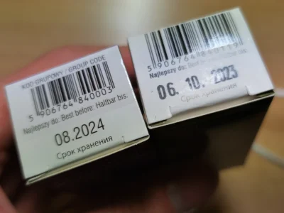 Borealny - @laptopik Dzięki. A czy po terminie można je stosować? Jeden miałem do sie...