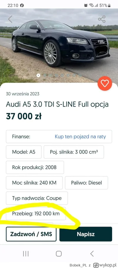 Bobek_PL - Audi a5

Korekta jakieś 600tys km
Aso 2022.05 - 773 255 km
Ogłoszenie 192t...