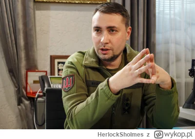 H.....s - Nowy minister obrony Ukrainy 37-letni generał Budanow nosi naszywkę z godłe...