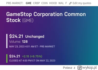 Polasz - Lista obecności premarket
#gme