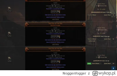 Noggenfogger - @acidd: Jak widać na trade, są z ilvl 10, więc jest to pierwszy akt 1 ...