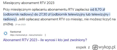 espek - @uncles: szczerze? Wolę jakiś unormowany podatek umocowany prawnie niż jakąś ...