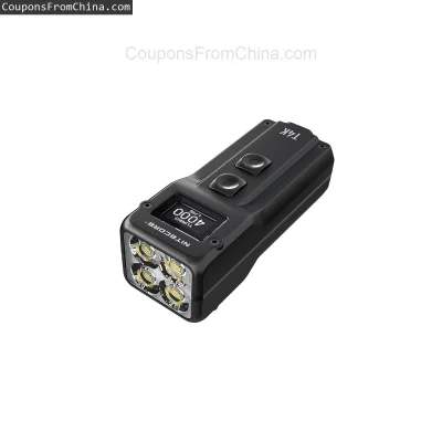 n____S - ❗ Nitecore T4K XP-L2 Keychain Flashlight
〽️ Cena: 66.46 USD (dotąd najniższa...