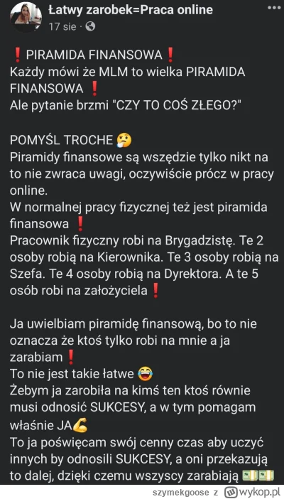 szymekgoose - Żeby pokochać siebie to musisz pokochać piramidy finansowe
Nowocześni b...