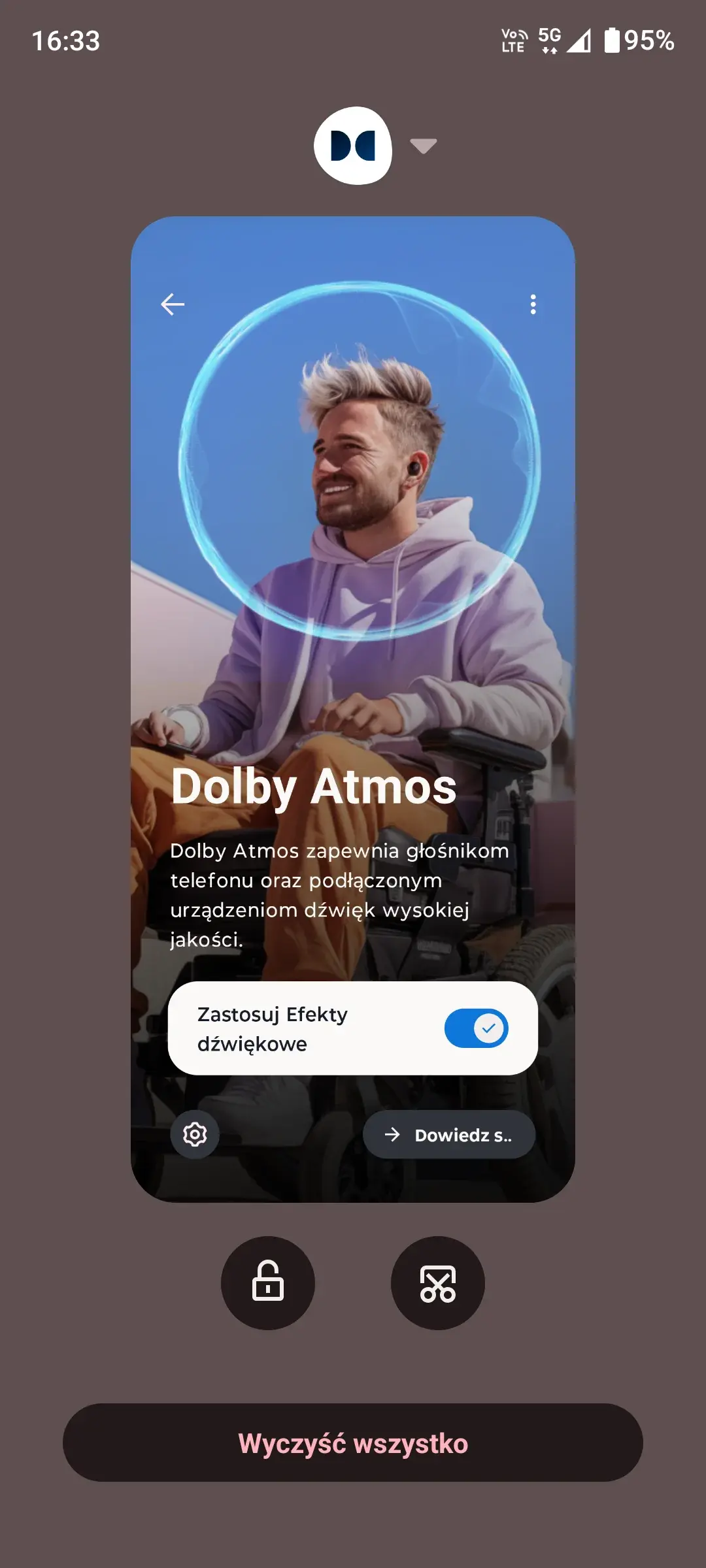rukh - Ale obrzydliwe ze strony Motoroli albo Dolby.
Za pomocą Dolby Atmos możesz sob...
