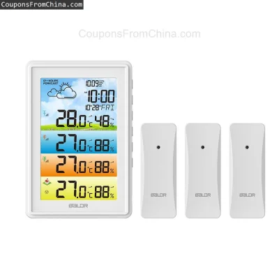 n____S - ❗ BALDR 3 Sensors Weather Station
〽️ Cena: 25.99 USD (dotąd najniższa w hist...
