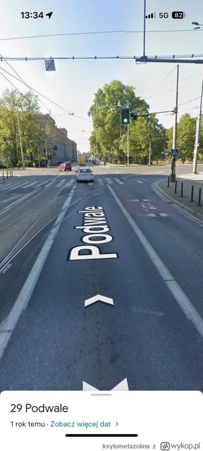 ksylometazolina - Skrzyżowanie ul. Podwale z Krupniczą w stronę Orląt Lwowskich. Są d...