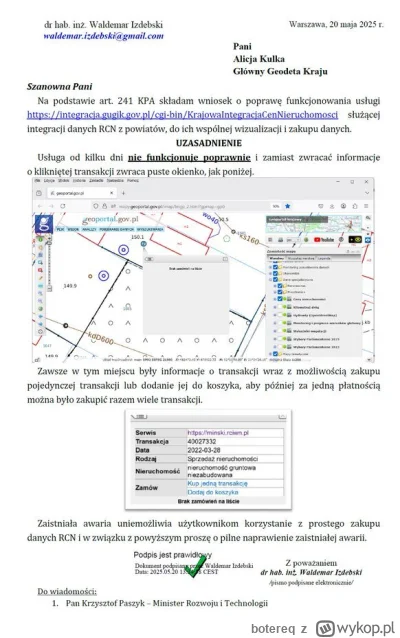 botereq - Miałem rację. Działania w sprawie dostępu do RCN to świadoma destrukcja Pan...